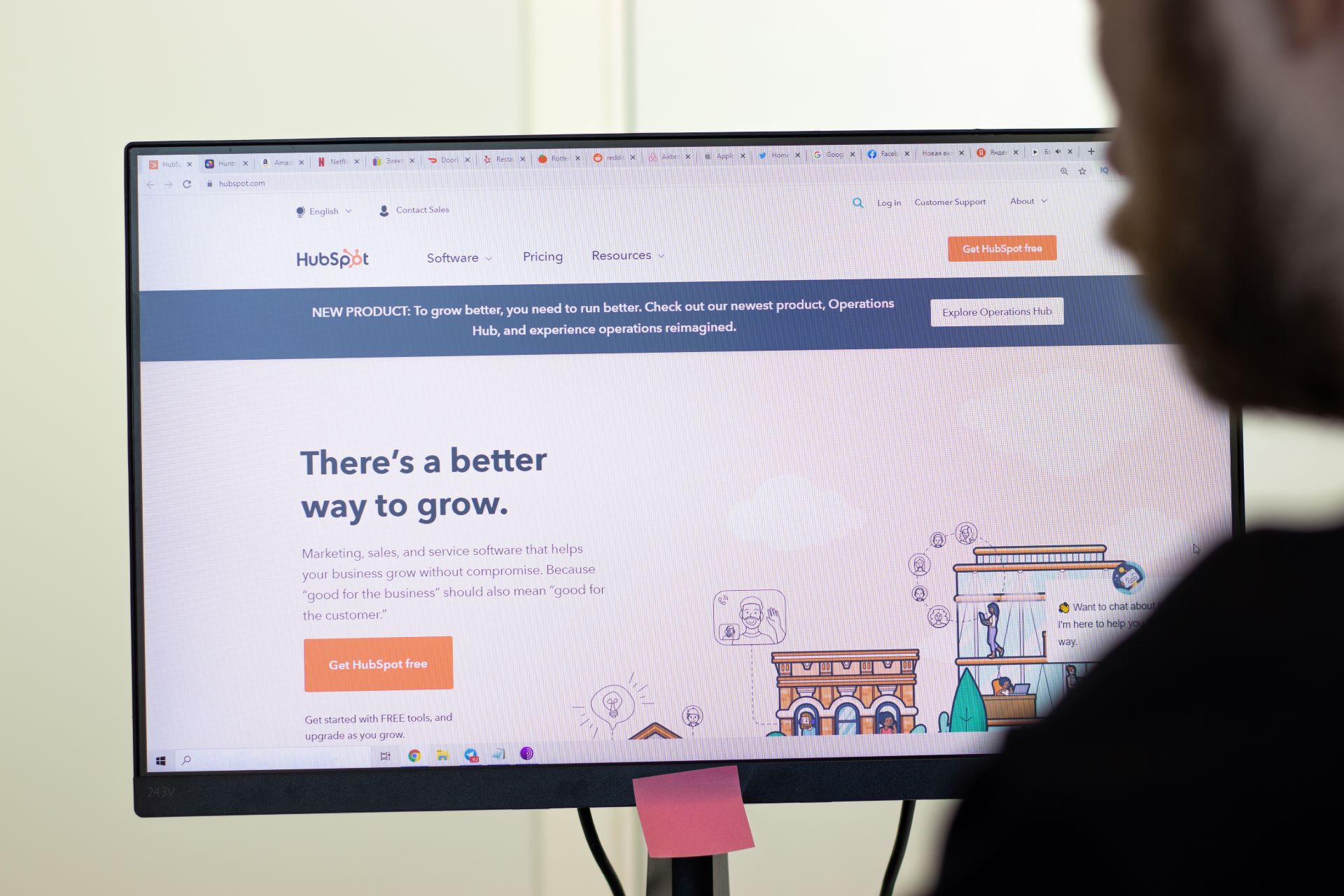 business growth with hubspot
